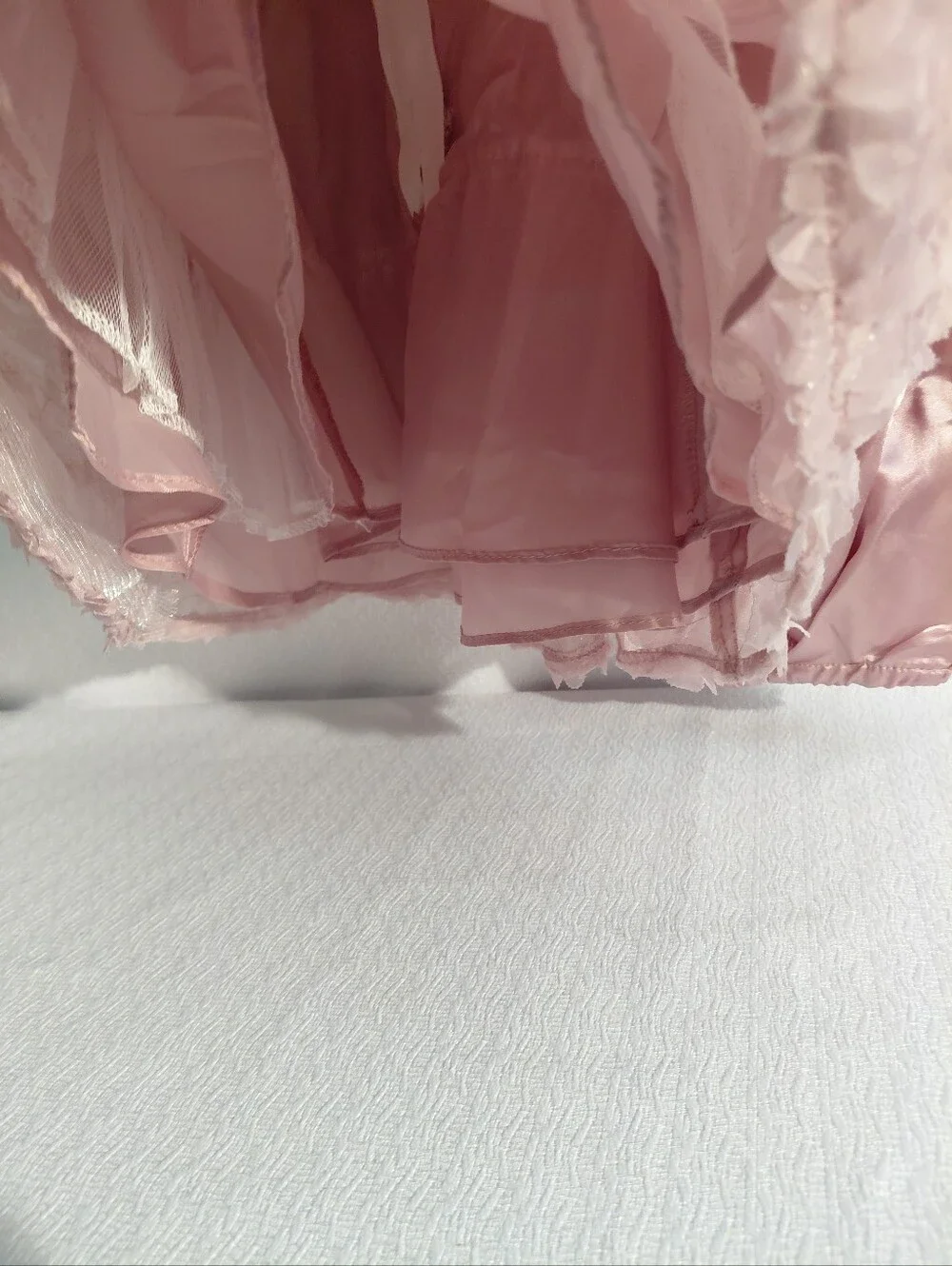 Rare Editions Girls Two Piece 24M White & Blush Pink Floral Party Dress with Bow